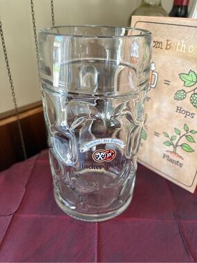 Vintage Hacker-Pschorr 1L Dimpled  Beer Stein